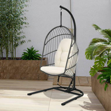 Gurganus swing chair with stand online wayfair